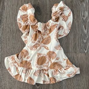 Kate quinn sunflower dress Size 6-12m